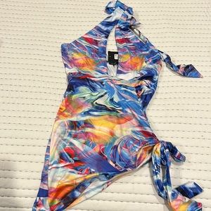 new with tags Fashion Nova cut out mini dress Size S